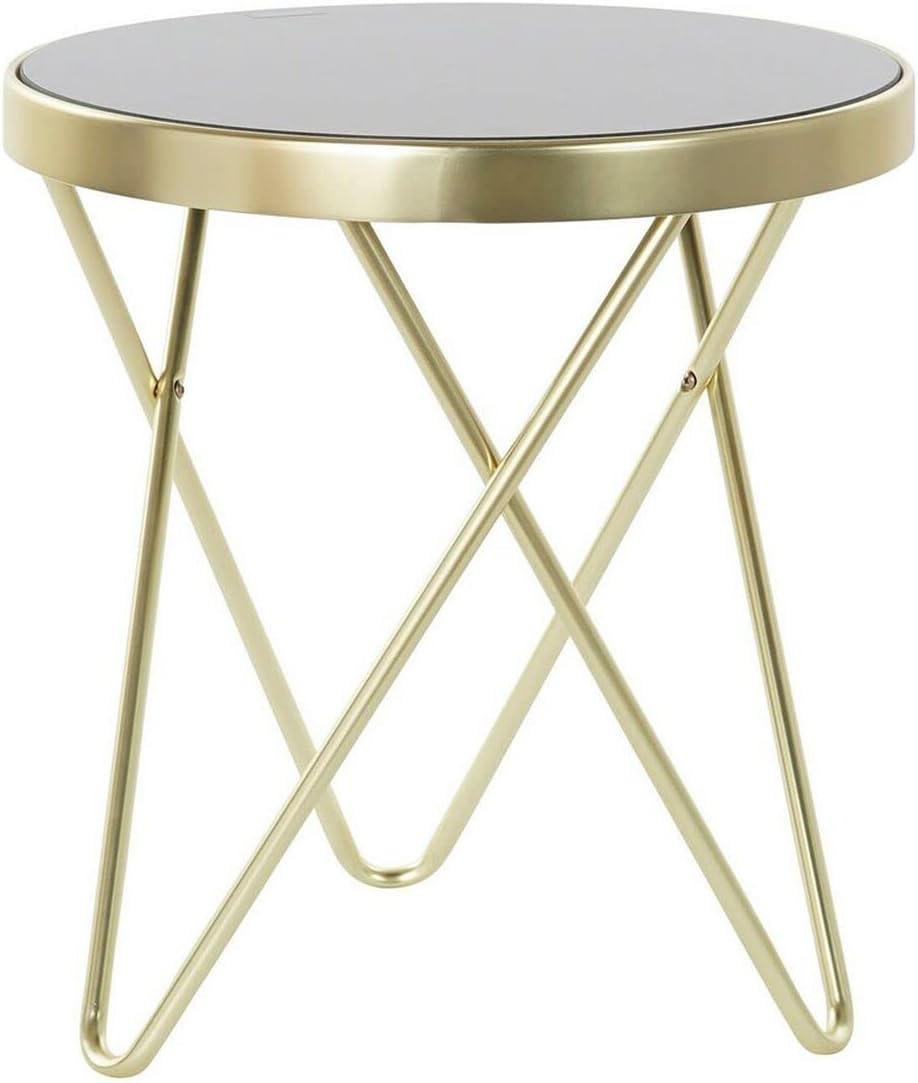 Coffee Table Golden Small Round Table | MST-0280