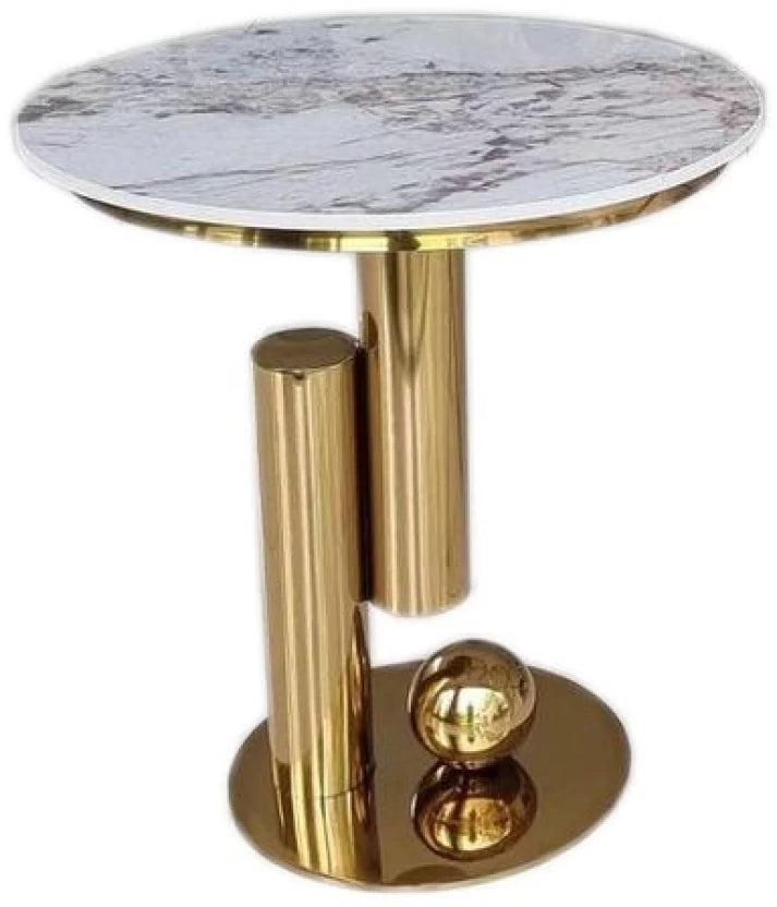 Stainless Steel Electroplated Crom Finish Coffee Table |  SST-