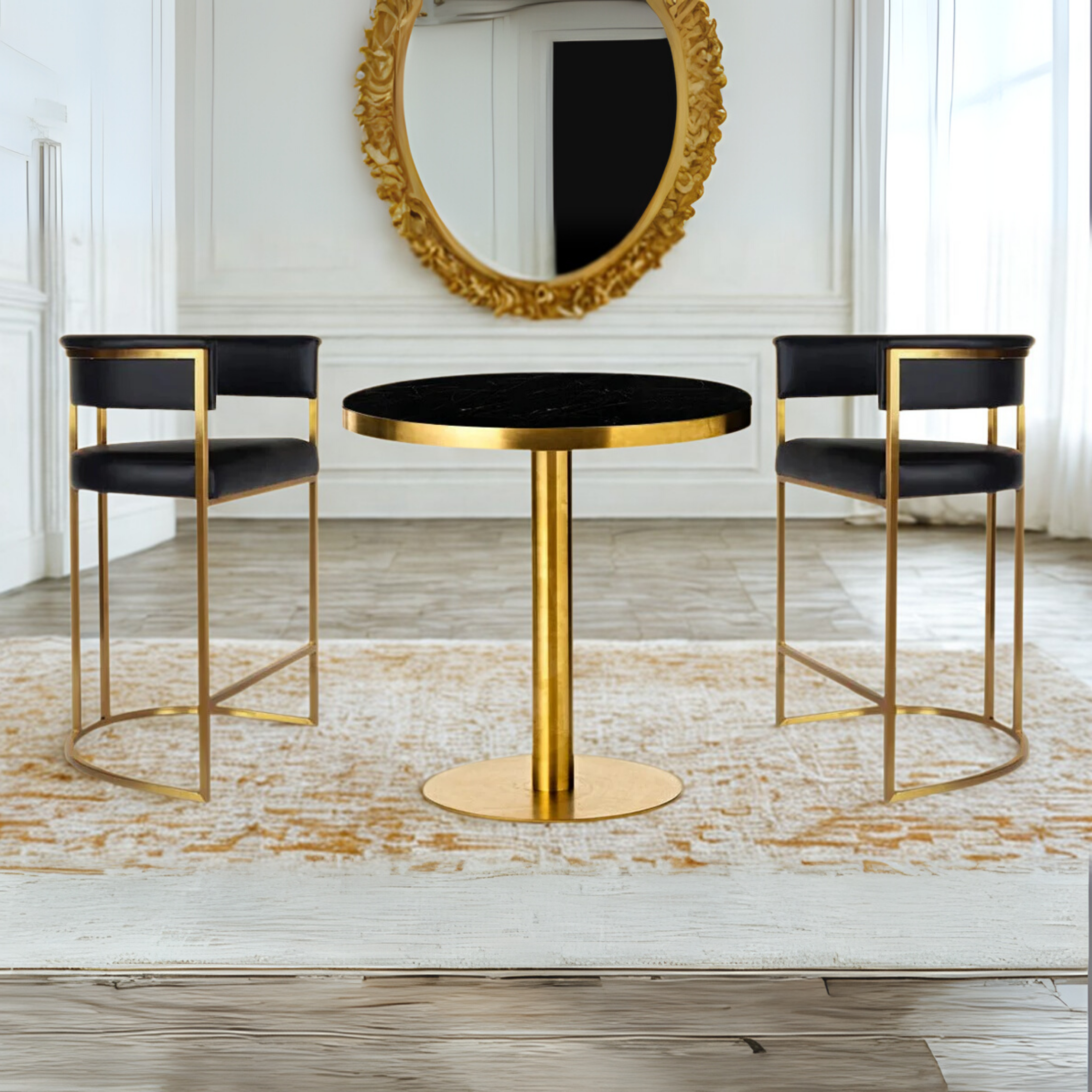 velvet Cantilever Dining Chairs | WSC-0181