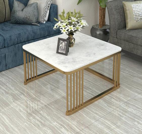 Luxury Nesting Metal Center Table | SST-5040